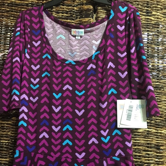 LulaRoe Nicole Dress NWT Size S - Picture 3 of 8